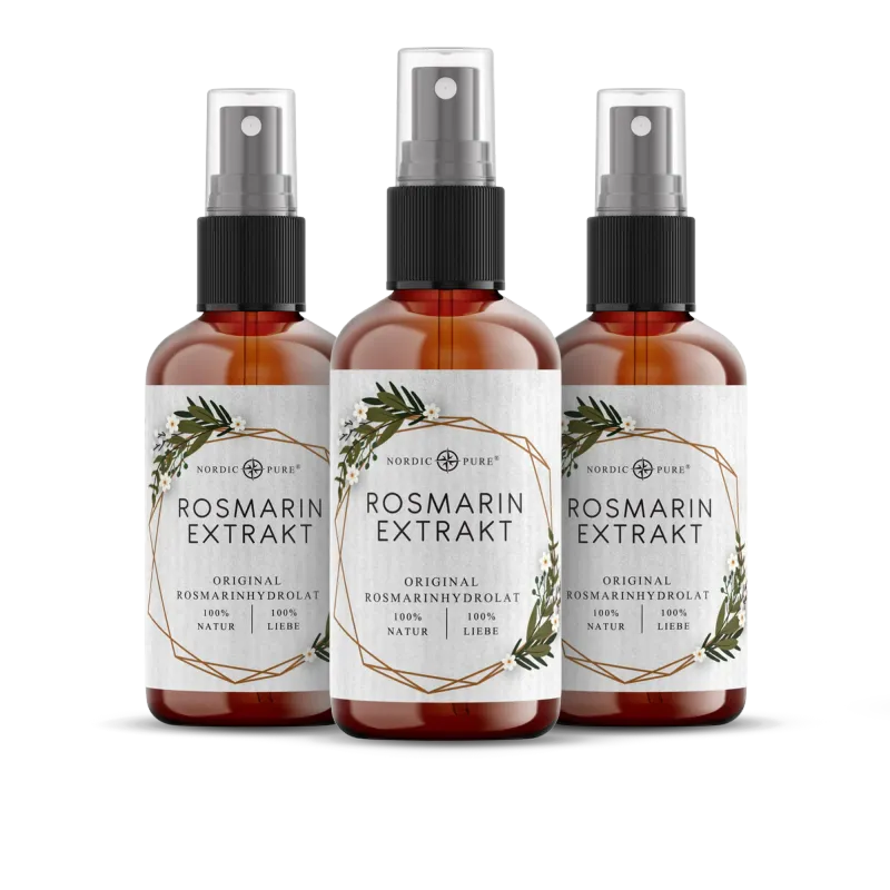 Nordic Pure Nordic Pure Rosmarin Extrakt 2x100 ml – Produktbild 2 von 2