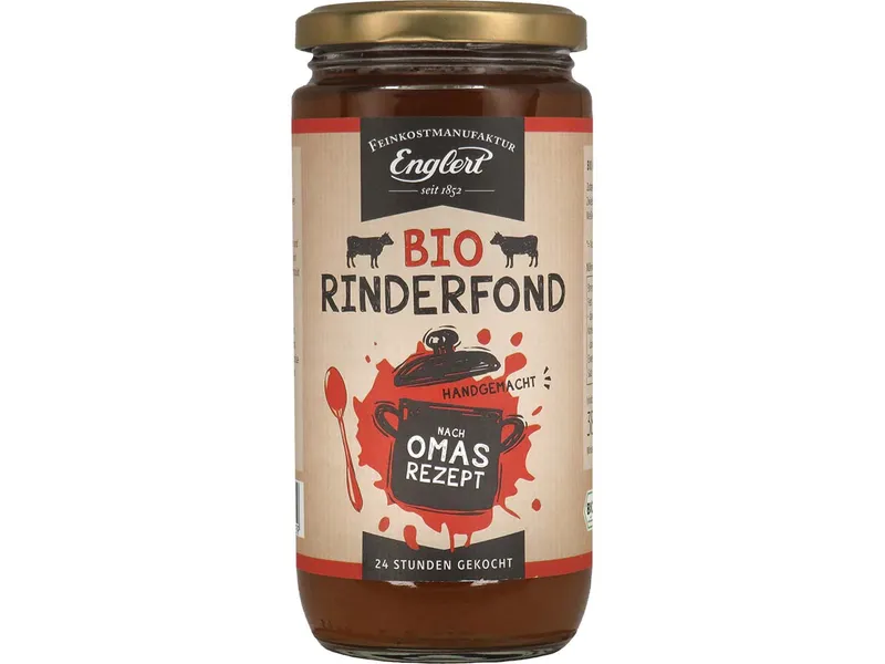 Englert Feinkost Englert Feinkost Feinkost Englert Bio-Rinderfond, 380 ml – Produktbild 1 von 1