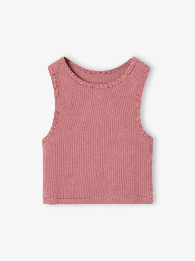 Vertbaudet 2-in-1-Sport-Top Mädchen, Altrosa, – Produktbild 2 von 4