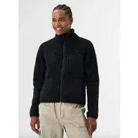 PINQPONQ pinqponq Fleece Jacket - Eternal Olive - Peat black (Female) – Produktbild 1 von 1