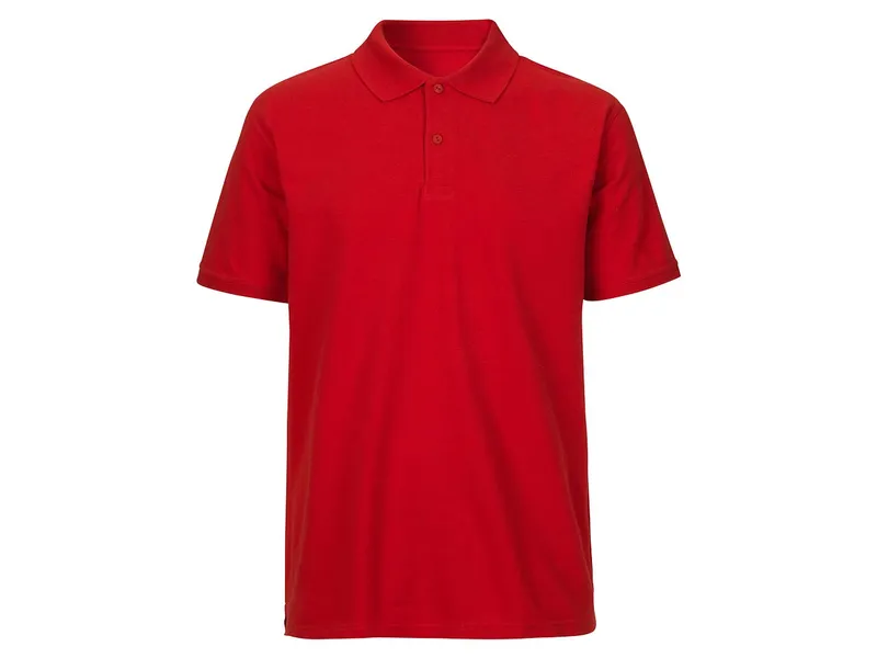 Neutral Neutral® Herren Unisex Poloshirt Pique Polo, Rot, – Produktbild 1 von 5