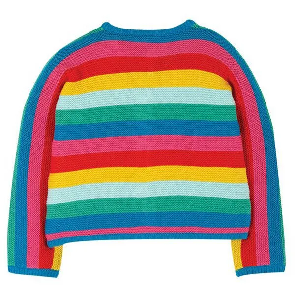 Frugi Frugi Strickjacke Nyla Rainbow – Produktbild 3 von 3