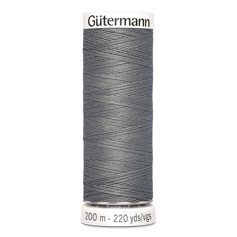Gütermann Gütermann Allesnäher 200m 496 Dunkelsilber – Produktbild 1 von 1