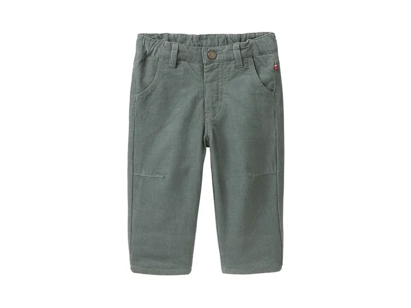 People Wear Organic People Wear Organic Feinkord-Hose eukalyptus 98, Grün, – Produktbild 1 von 1