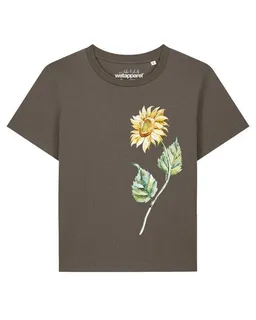 watapparel watapparel T-Shirt Frauen Sonnenblume – Produktbild 1 von 1