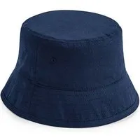 Beechfield Beechfield Damen / Herren Bucket Hat Fischerhut Sonnenschutz Anglerhut Baumwolle Twill, Navy, – Produktbild 1 von 1