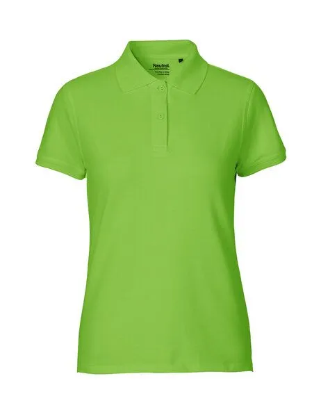 Neutral® - 3FREUNDE Neutral® - 3FREUNDE Frauen Poloshirt, Lime, – Produktbild 1 von 3