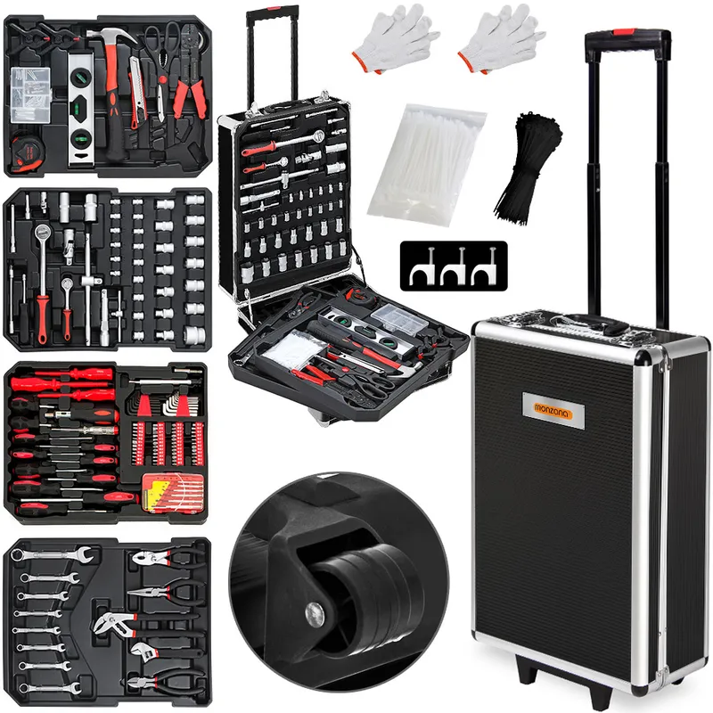 Casaria® Casaria monzana Werkzeugtrolley 899-tlg. Anthrazit – Produktbild 1 von 1