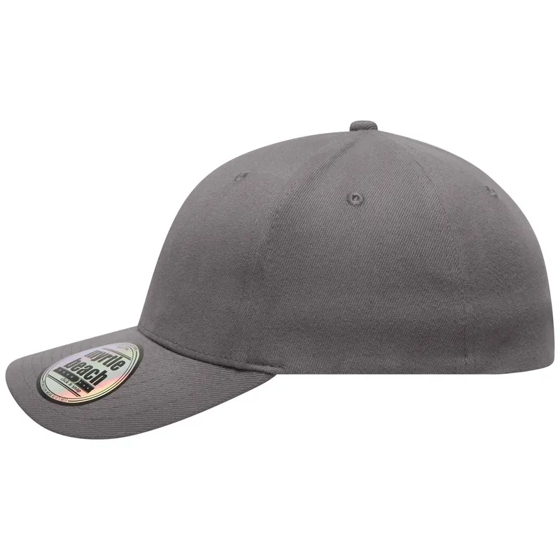 Myrtle Beach myrtle beach Trendige 6 Panel Kappe ohne Verschluss MB6206 Gr. S/M dark-grey – Produktbild 1 von 1