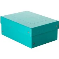 Falken Falken Aufbewahrungsbox "PURE Box" Pastell, DIN A5, 100 mm Höhe, azur – Produktbild 1 von 1