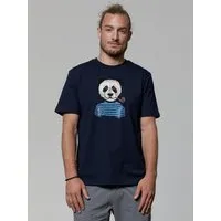 watapparel watapparel T-Shirt Unisex Panda, French navy, – Produktbild 1 von 1