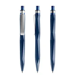 prodir prodir® Druckkugelschreiber QS20 PMS Push, blaue Mine, dunkelblau – Produktbild 1 von 1