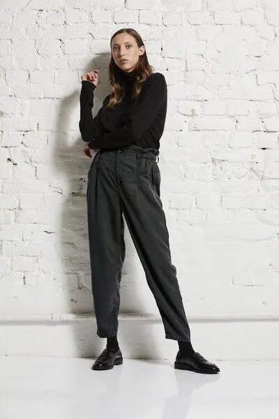 Wunderwerk Wunderwerk Damen Hose aus TENCEL, "Chloe twill", Dunkelgrau (basalt 388), – Produktbild 1 von 2
