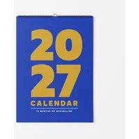Photocircle Photocircle Minimalismus Design Wandkalender & Terminplaner 2027 – Produktbild 1 von 1