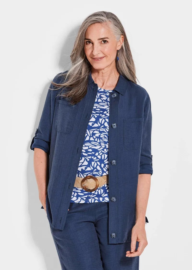 Goldner Hemdjacke - marine - Gr. 20 von Goldner Fashion, Blau, – Produktbild 1 von 3