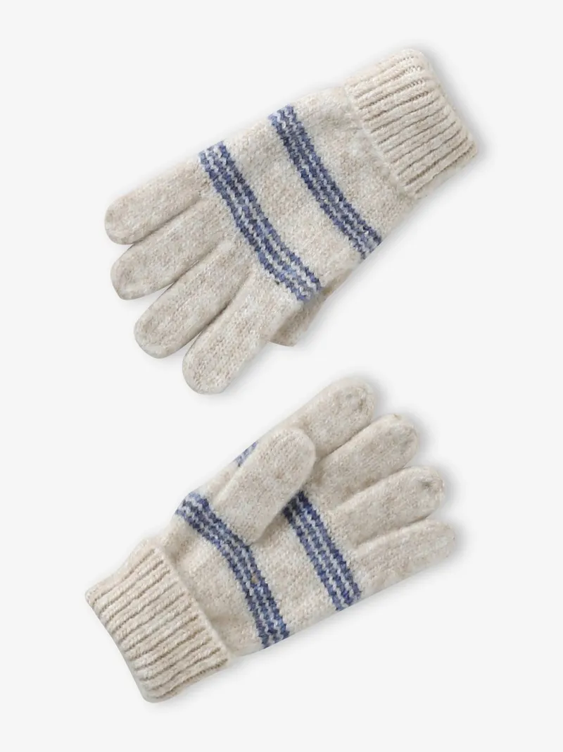 Vertbaudet Set aus Mütze, Vanille, – Produktbild 4 von 4