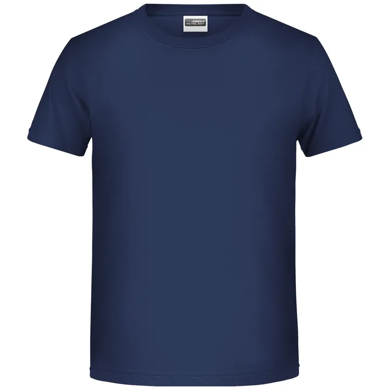 James & Nicholson James & Nicholson T-Shirt für Jungen in klassischer Form 8008B Gr. 2XL-158/164 navy – Produktbild 1 von 1