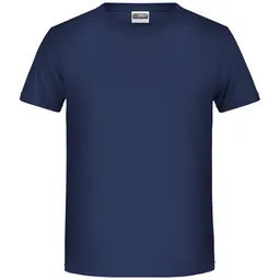 James & Nicholson James & Nicholson T-Shirt für Jungen in klassischer Form 8008B Gr. 2XL-158/164 navy – Produktbild 1 von 1