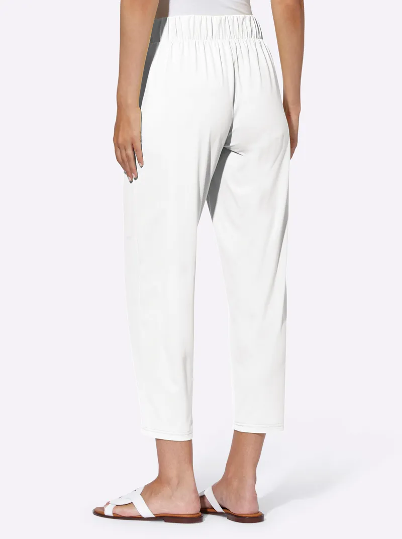 heine Jogg Pants weiß, Weiß, – Produktbild 2 von 3