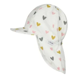 Sterntaler Sterntaler Schirmmütze mit Nacken- und UV-Schutz Herzen – Produktbild 1 von 1