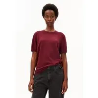 ARMEDANGELS ARMEDANGELS FINE KNIT Damen Strickshirt aus TENCEL Modal Mix, Velvet red, – Produktbild 1 von 1