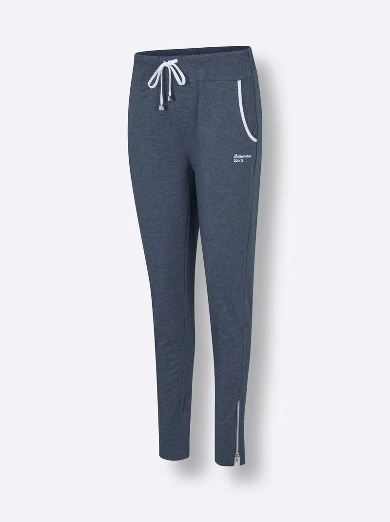 Catamaran Sports Freizeithose dunkelblau-meliert, Dunkelblau-meliert, – Produktbild 1 von 2