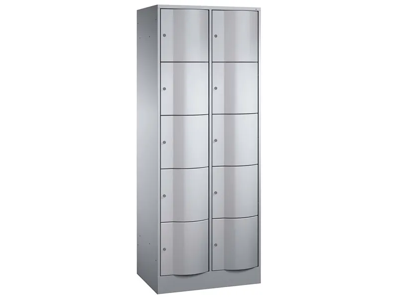C+P C+P Schließfachschrank 2 Türme lg/si 5er – Produktbild 1 von 1