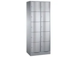 C+P C+P Schließfachschrank 2 Türme lg/si 5er – Produktbild 1 von 1