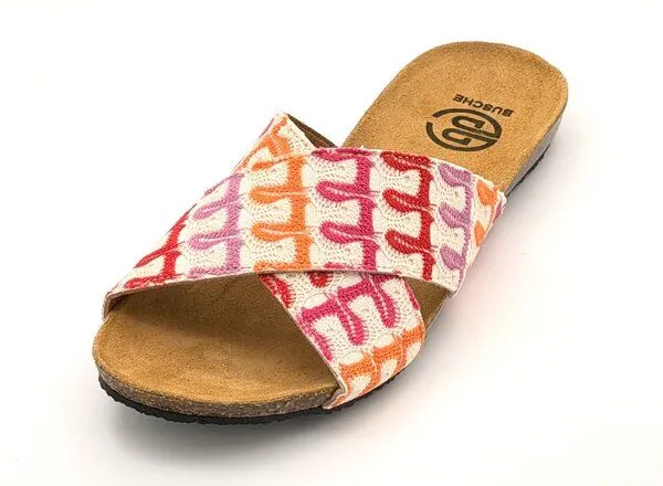 Busche Busche La Madera Sandale fantasy fresa, Pink stripes, – Produktbild 4 von 4