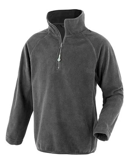 Result Genuine Recycled Result Genuine Recycled Kinder Junior Fleecepullover recycelt, Grau, – Produktbild 2 von 3