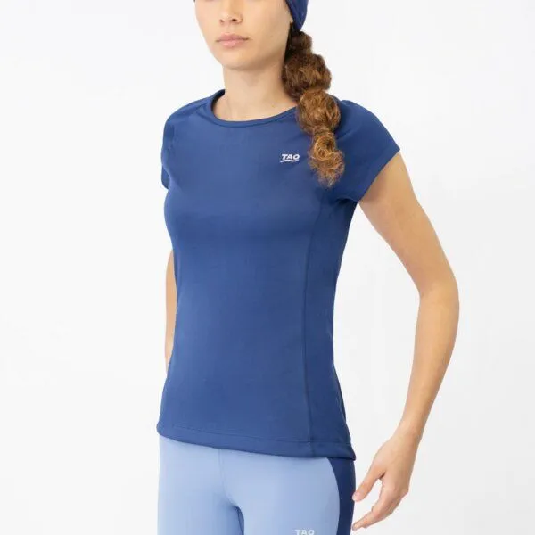 TAO Sportswear TAO Sportswear Damen Laufshirt Muriel, Dunkelblau, – Produktbild 2 von 4