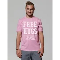 watapparel watapparel T-Shirt Unisex Free hugs to save the world – Produktbild 1 von 1