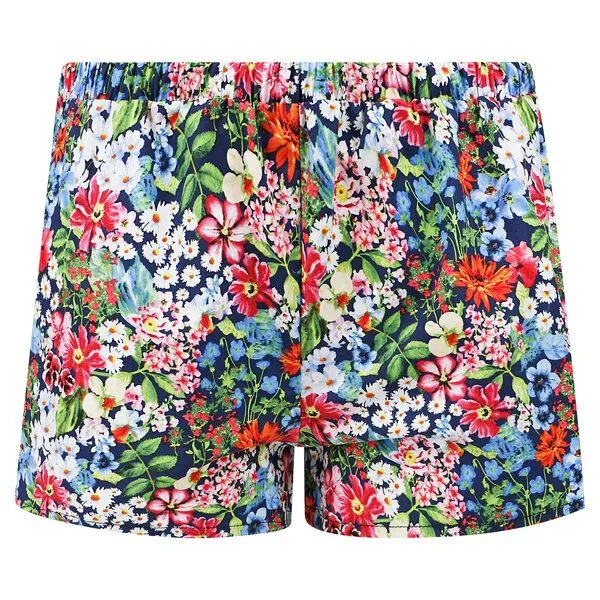 Frija Omina Frija Omina Bio Shorts Smilla, Allover blumen (blau), – Produktbild 3 von 3