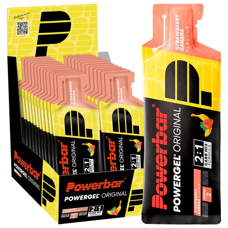 PowerBar PowerBar Powergel Original Strawberry Banana 24 Stck./K., Energie Gel – Produktbild 1 von 1