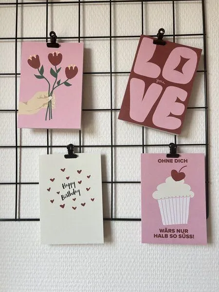 DEINE ZWEISAMKEIT DEINE ZWEISAMKEIT GRUSSKARTEN-SET "LIEBE" | LIEBEVOLLE GRUSSKARTEN FÜR HERZENSMENSCHEN – Produktbild 2 von 2