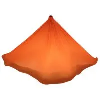 YOGALAXY YOGALAXY® Aerial Yoga Tuch - ohne Zubehör - Premiumqualität in diversen Farben, Orange, – Produktbild 1 von 1