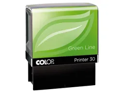 Colop Colop "Green Line" P30 Stempel mit Logo und individueller Textplatte 5-zeilig – Produktbild 1 von 1
