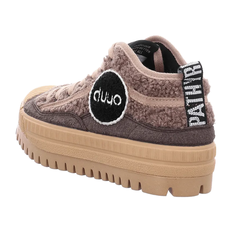 Duuo Duuo Damen Plateau Sneaker für Damen, Grau, – Produktbild 3 von 7