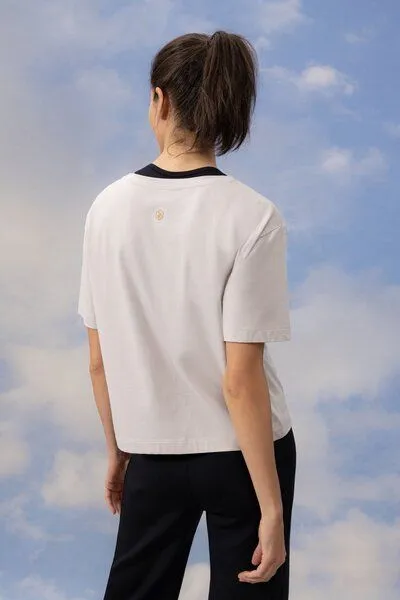 Soulwear Soulwear Oversized Yoga T-Shirt Natural aus Bio-Baumwolle, Grau, – Produktbild 2 von 3
