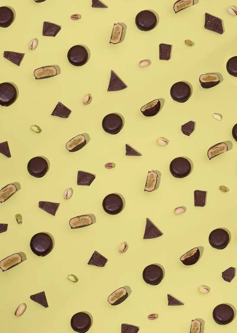 KoRo Bio Protein Duo Dark Choc Pistachio | 12 x 2 x 20 g – Produktbild 4 von 5