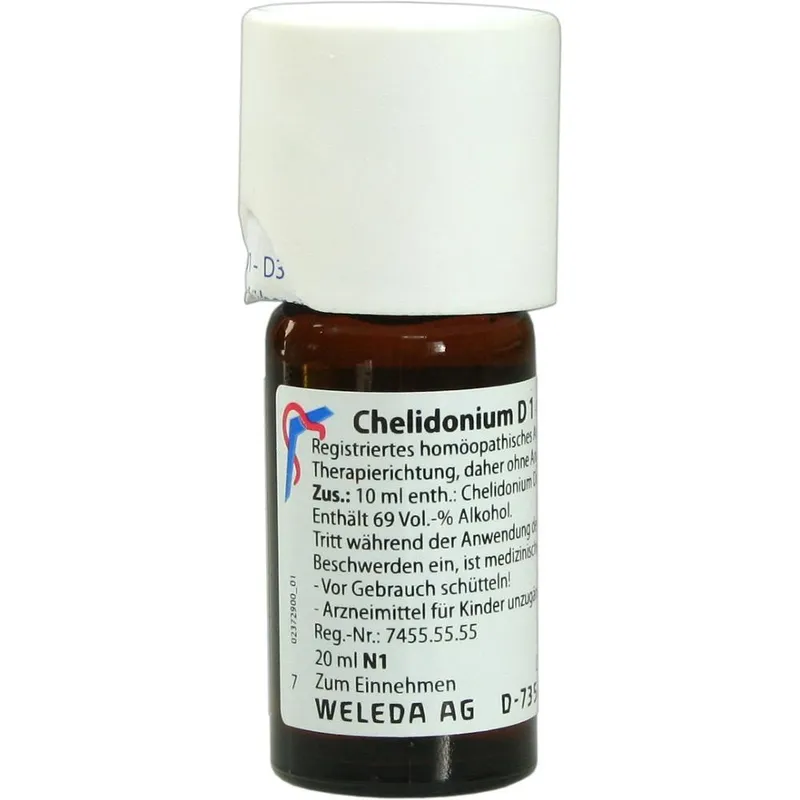 Weleda WELEDA CHELIDONIUM D 1 Dilution 20 ml Dilution – Produktbild 1 von 1
