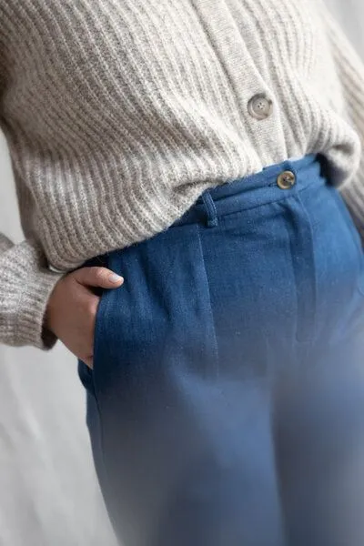 Jyoti - Fair Works Jyoti - Fair Works Bio-Baumwolldenim Hose Damini, Denim, – Produktbild 4 von 4