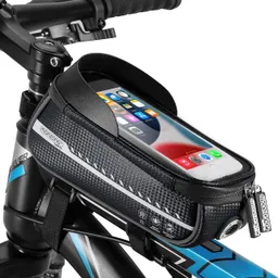 Casaria® Casaria monzana Fahrradtasche Titan 20x11,5x11cm – Produktbild 1 von 1