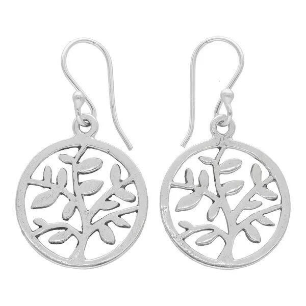 pakilia pakilia Silber Ohrringe Baum fein Fair-Trade und handmade – Produktbild 1 von 4