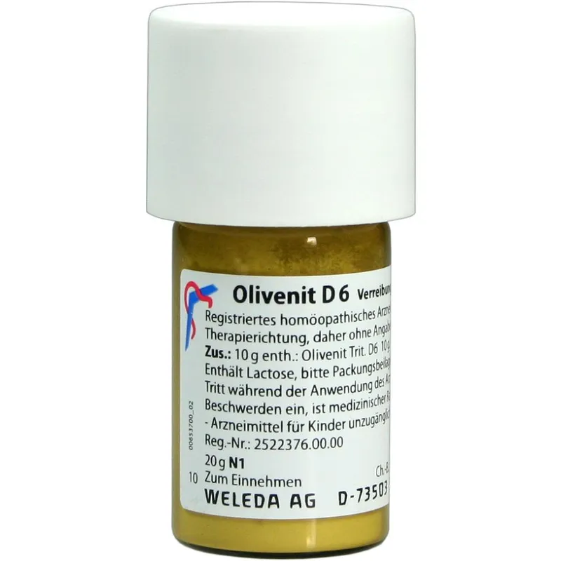 Weleda WELEDA OLIVENIT D 6 Trituration 20 g Trituration – Produktbild 1 von 1