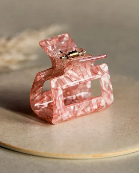 lille mus lille mus Haarklammer M, Pink, – Produktbild 1 von 4