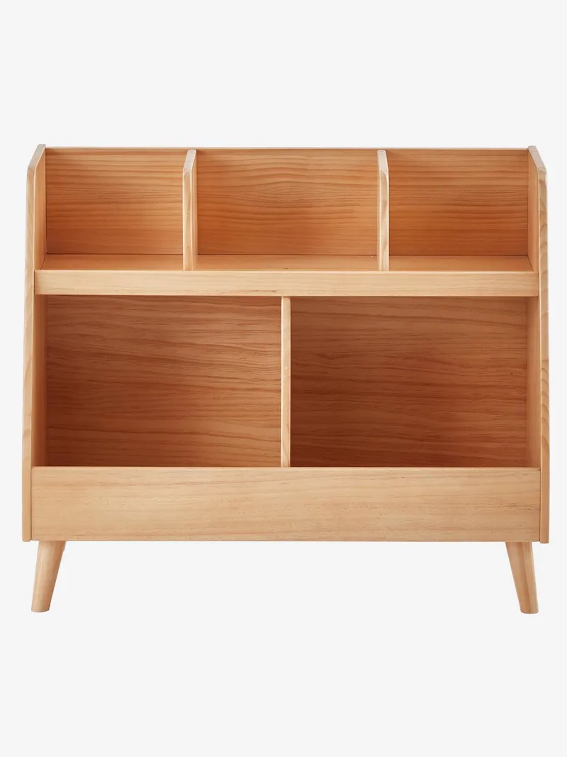Vertbaudet Kinderzimmer Regal KONFETTI NATUR, Braun, – Produktbild 4 von 4