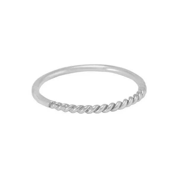 pakilia pakilia Silber Ring gedreht Fair-Trade und handmade – Produktbild 4 von 4