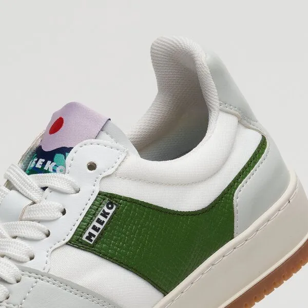 MEEKO MEEKO Nachhaltige, vegane und recycelte sneaker - Kiboko, Grün, – Produktbild 2 von 4