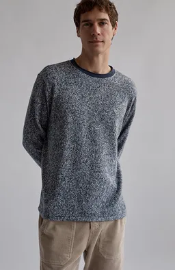 TWOTHIRDS TWOTHIRDS Herren vegan Pullover Cushendun Navy Melange – Produktbild 1 von 1